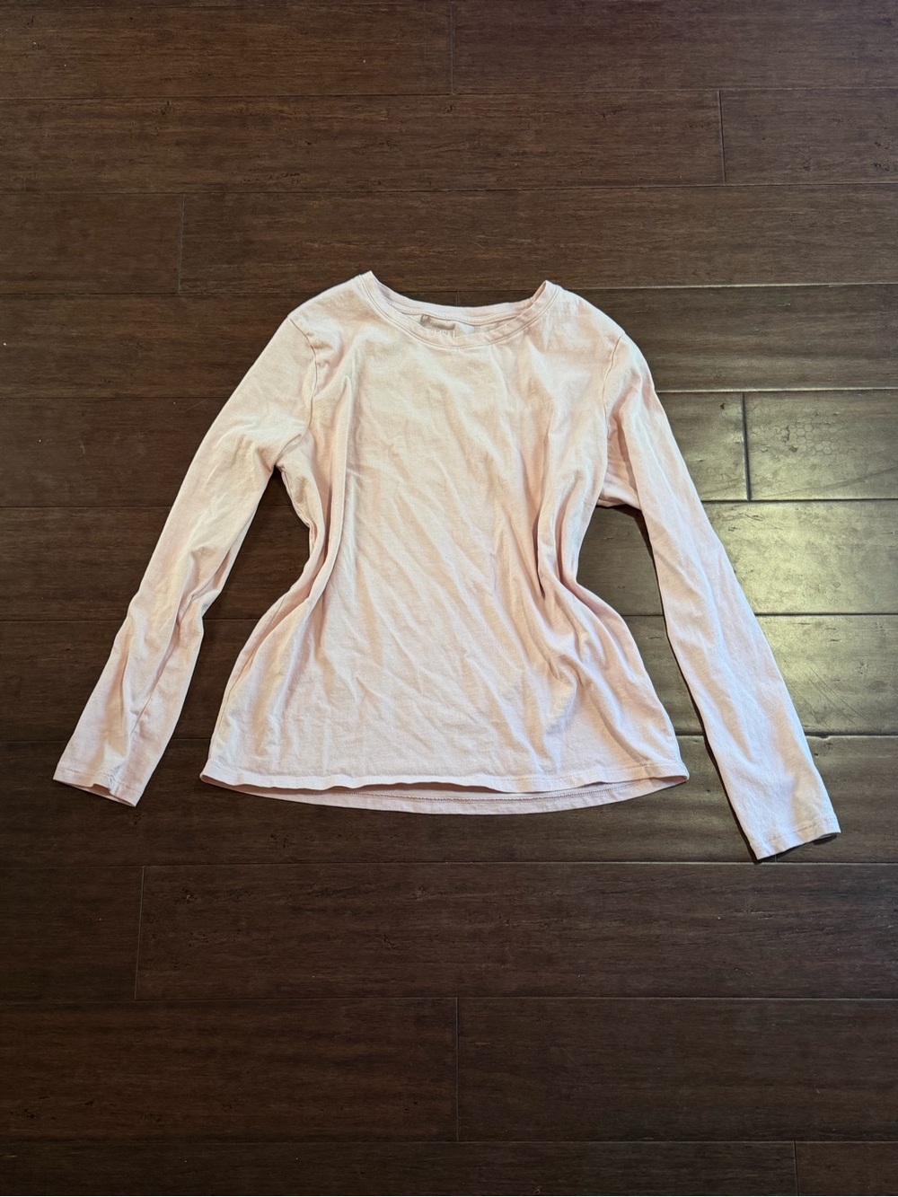 Time and Tru Light Pink Long Sleeve Top